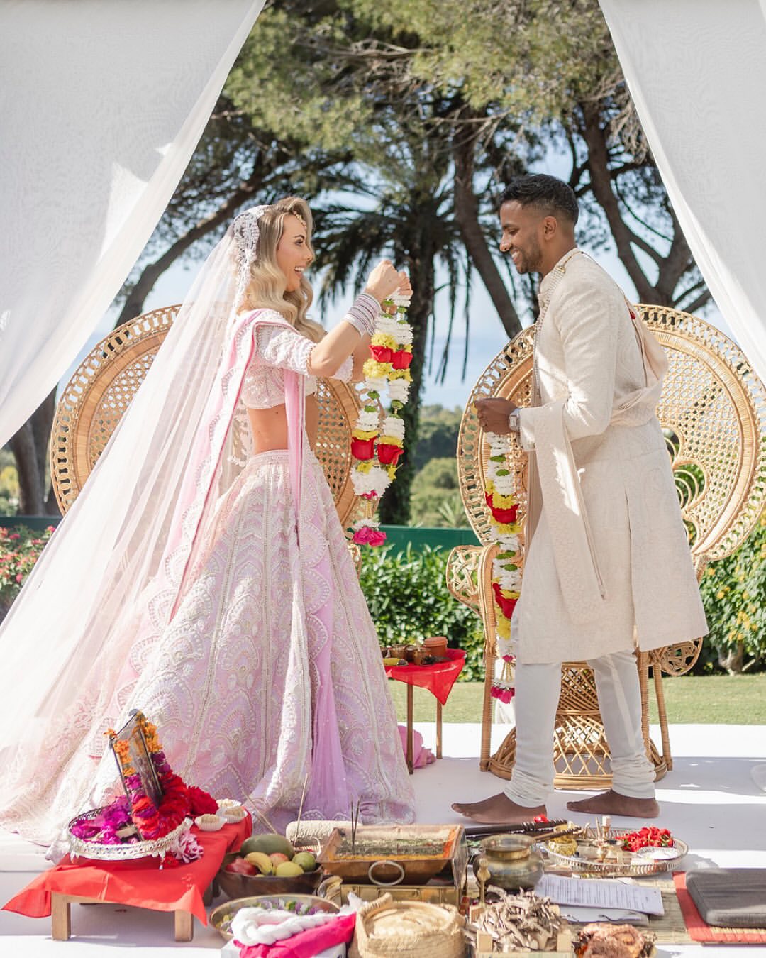 Shirley and Dhanu’s wedding was a celebration of two cultures coming together in the most beauti
